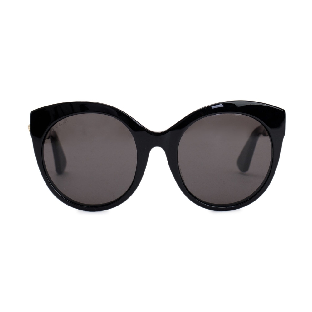 NEW Large Gucci Sunglasses with Gold Logo and Case - Picture 13 of 14